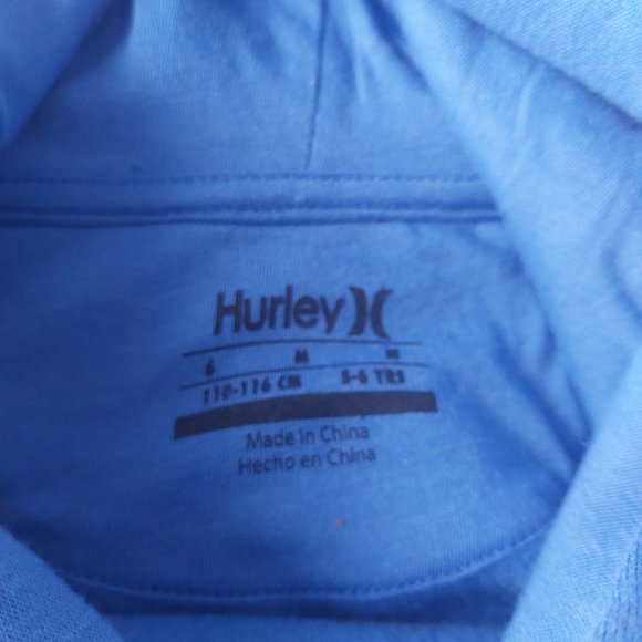 3-$30 Hurley Boy's Comfortable Graphic Logo Fleece Hoodie - Picture 4 of 12